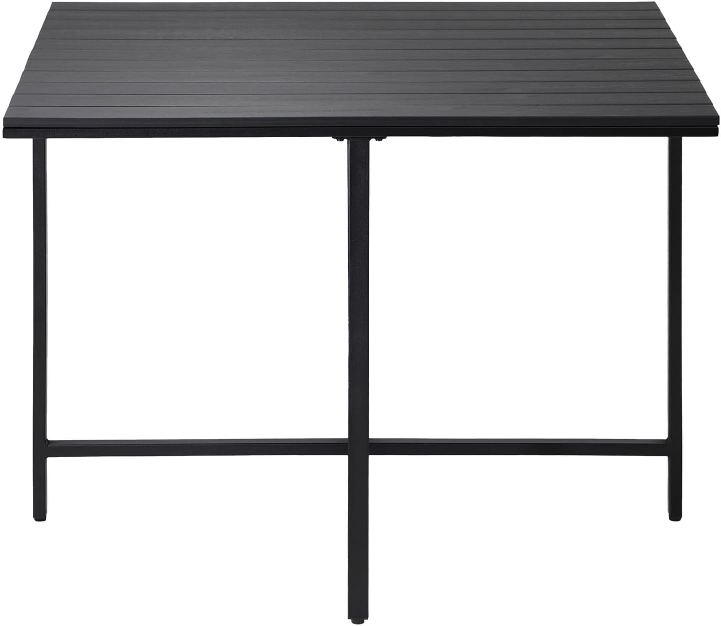 Livsip Outdoor Table Outdoor Furniture Garden Patio Table Black