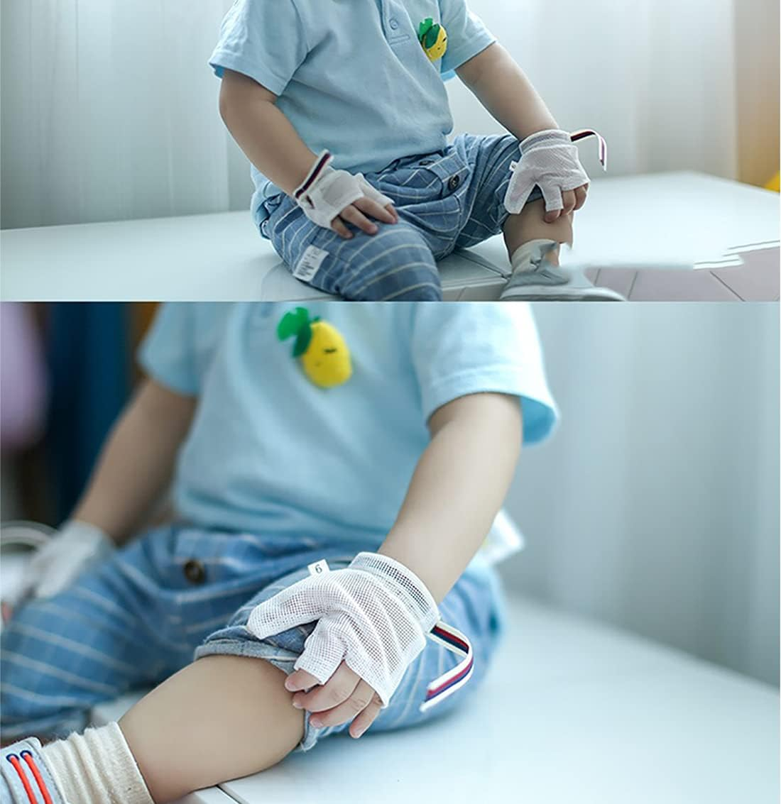 4 Pcs Thumb Sucking Stop for Kids Baby Stop Thumb Sucking Thumb Guard for Thumb Sucking (XM) image number 1