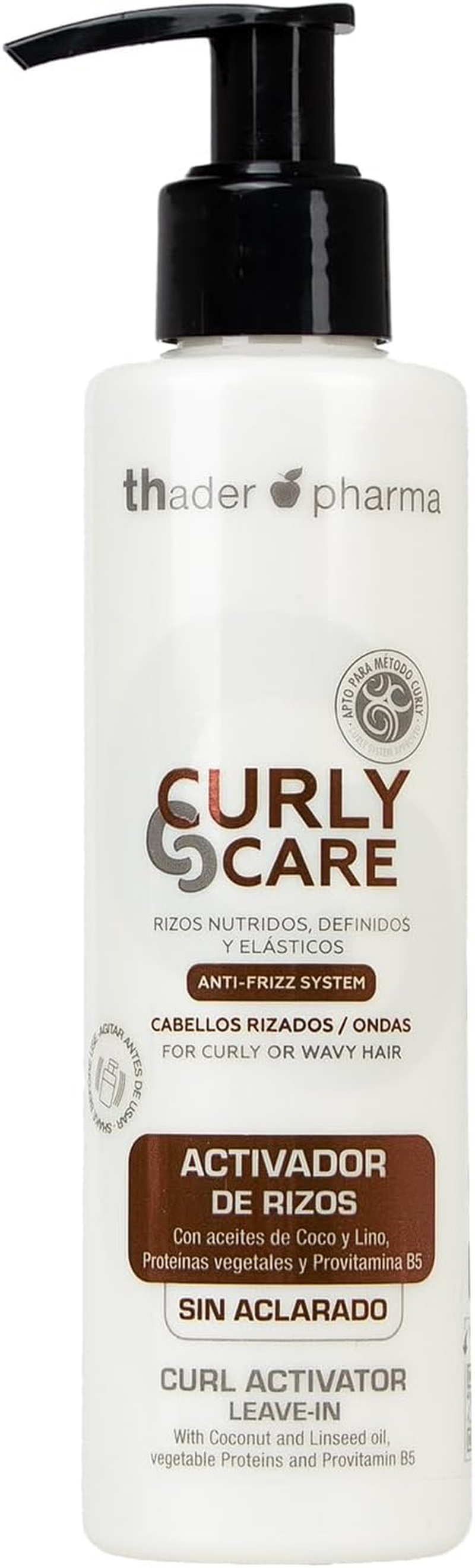 Thader Th Pharma Curly Care Non-Rinse Curly Activator 200Ml image number 1
