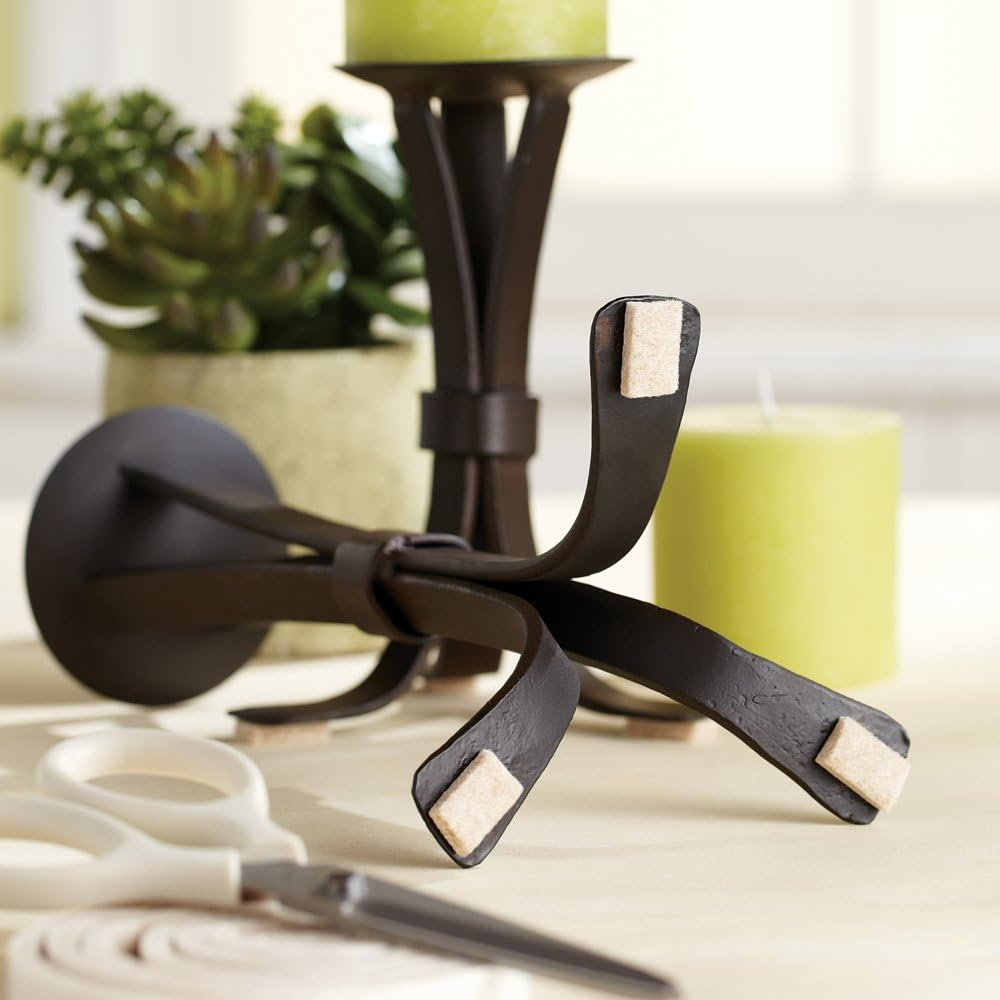 Self-Stick Heavy Duty Felt Strip Roll for Hard Surfaces (1/2" X 60"), Walnut Brown image number 5