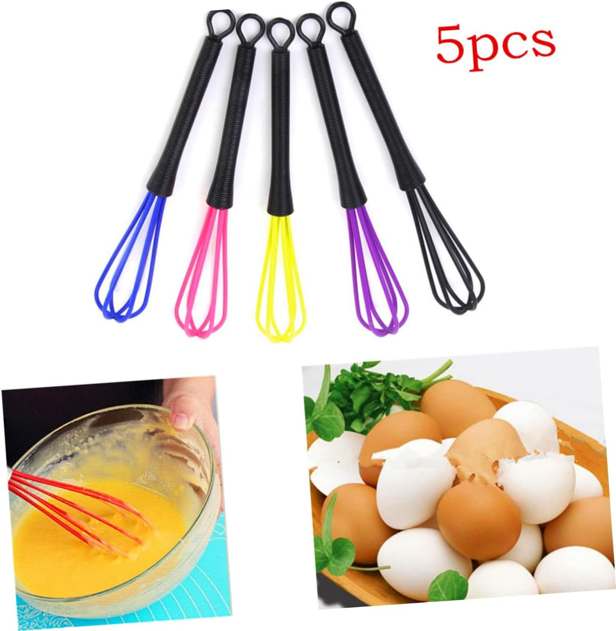 10 Pcs Ballon Stirrer Electric Kit Hair Dye Whisk Mini Whisks for Hair Dye Color Mixing Cream Mixing Whisk Cordless Hand Mixer Coffee Whisk Mini Hand Whisk Balloon Whisk Mixer image number 4