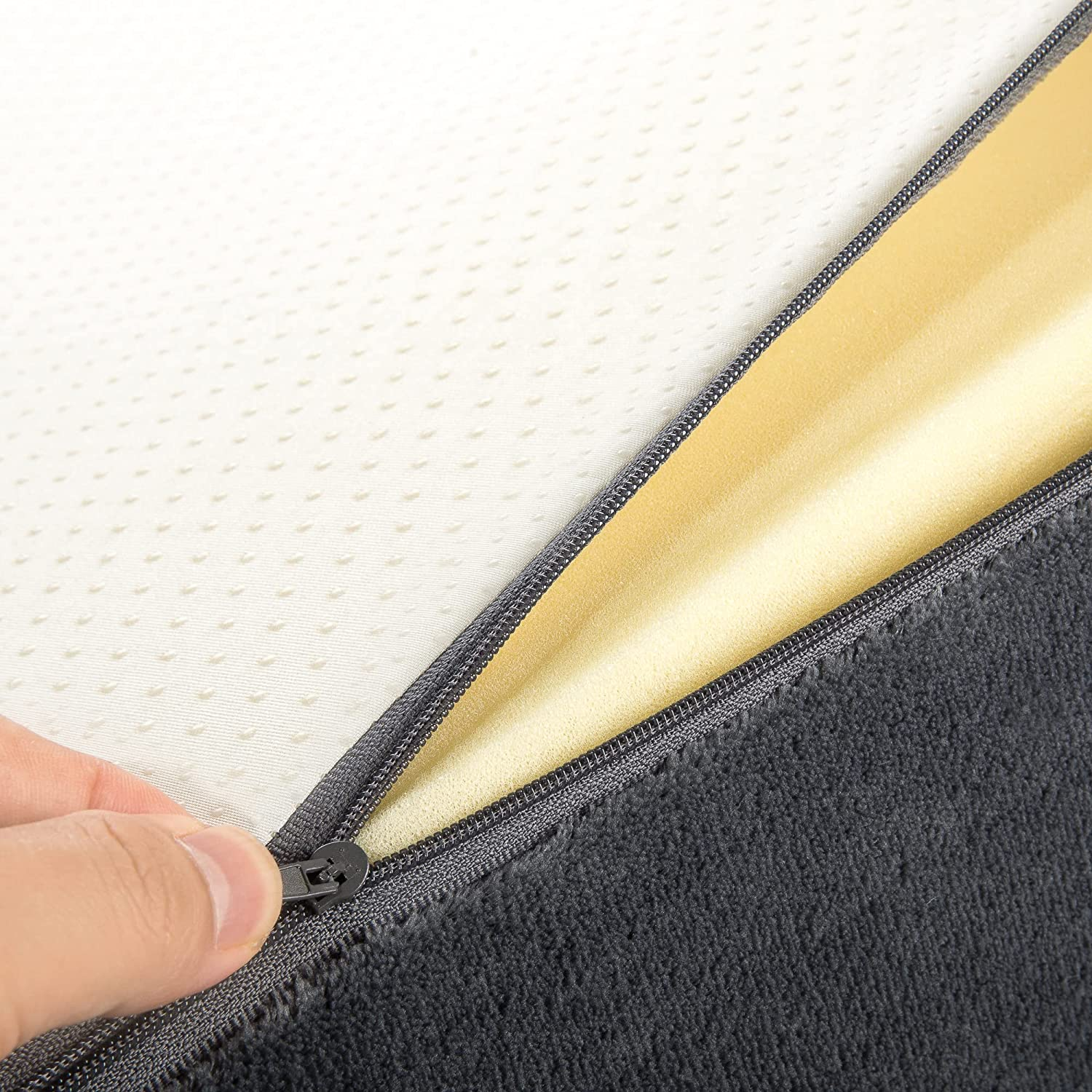 Zinus Easy Pet Stairs/Pet Ramp/Pet Ladder, Small, Charcoal image number 1