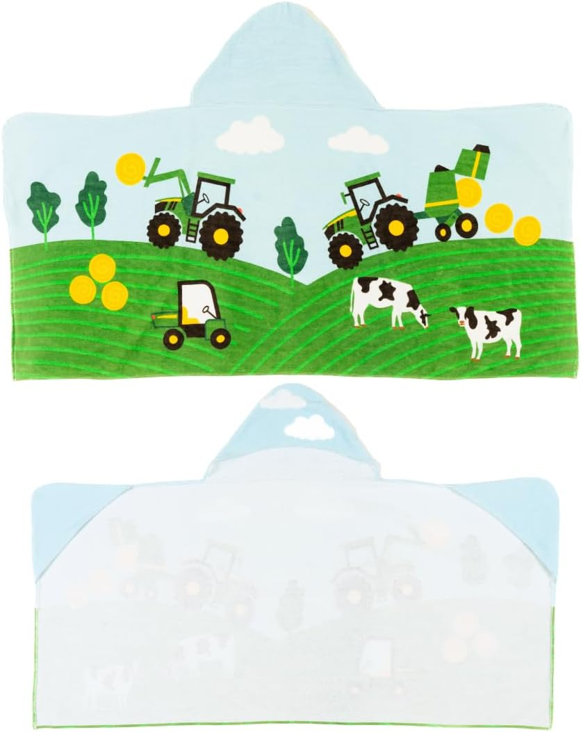 Franco PJ Masks Bath/Pool/Beach Soft Cotton Terry Hooded Towel Wrap, 24" X 50", by Kids image number 4