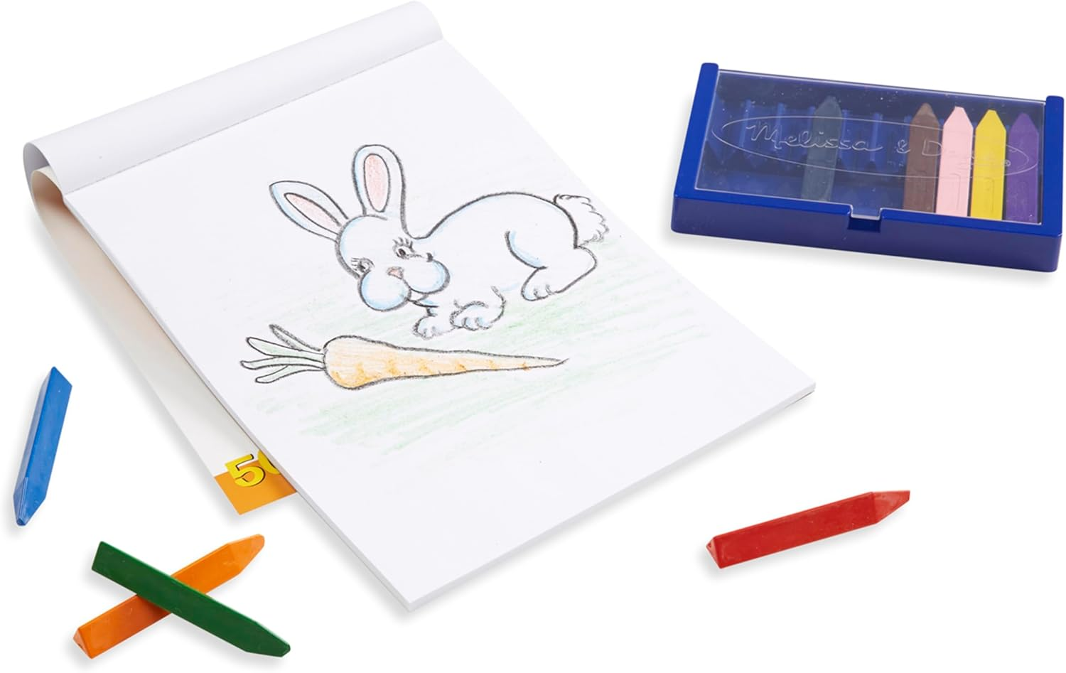 Melissa and Doug Drawing Pad (229 X 305Mm) - 50 Sheets image number 3