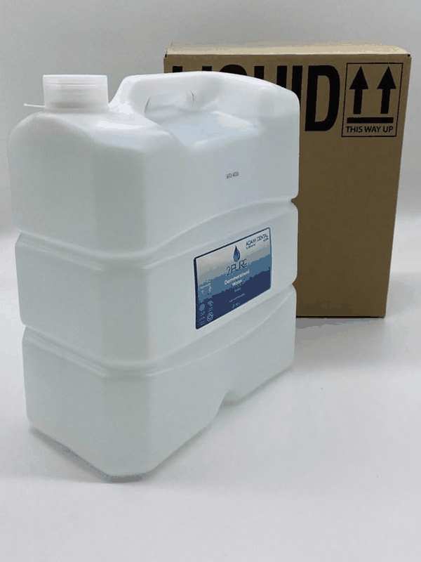 2Pure 10L Demineralised/De-Ionised Water (EDI - ELECTRO DEIONISED WATER)
