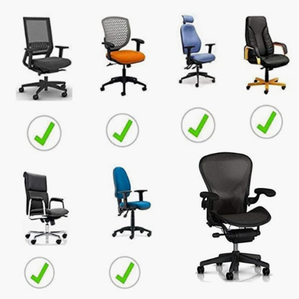 Arm Rest for Desk, Office Chair Armrest Slipcovers Covers,Washable and Durable Desk Chair Arm Cushion with Memory Foam,Arm Rest Pillow for Office Chairs, Wheelchairs, Desk Chairs, and Computer Chairs image number 4