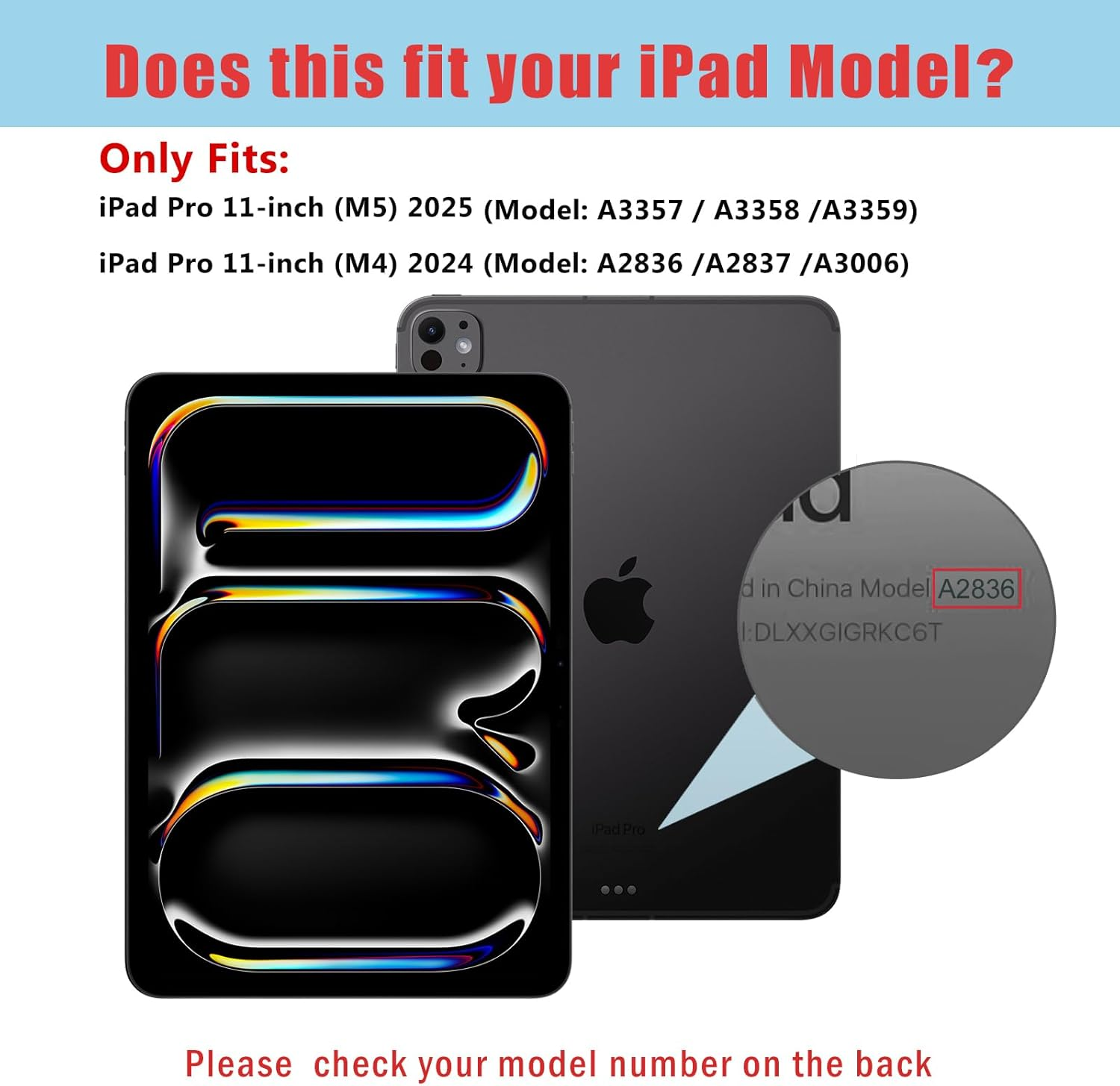 Procase 2+2 Pack Screen Protector for Ipad Pro 11 Inch 2025/2024 (M5/M4) with Camera Lens Protector, Tempered Glass Film for Ipad Pro 11" -2Clear image number 6