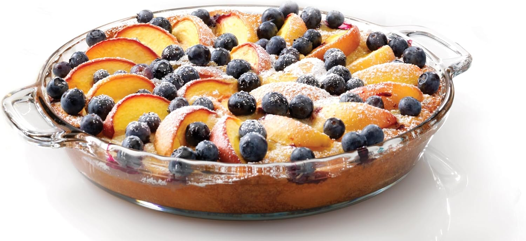 Anchor Hocking Oven Basics 9.5-Inch Deep Pie Plate, Clear, 1 Piece