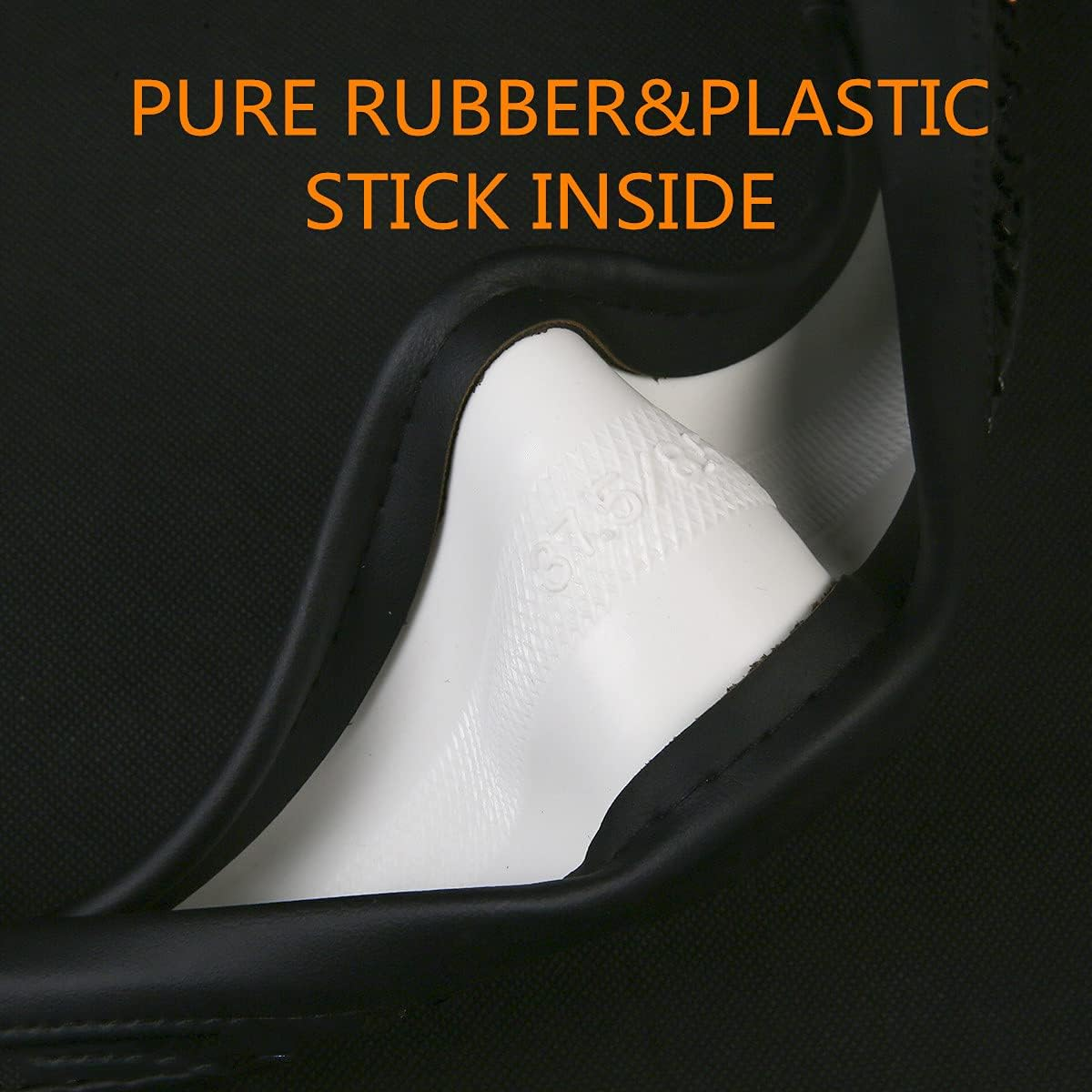 SHAKAR Fashion Steering Wheel Covers,Universal 15 Inch Floral1 - Black image number 6