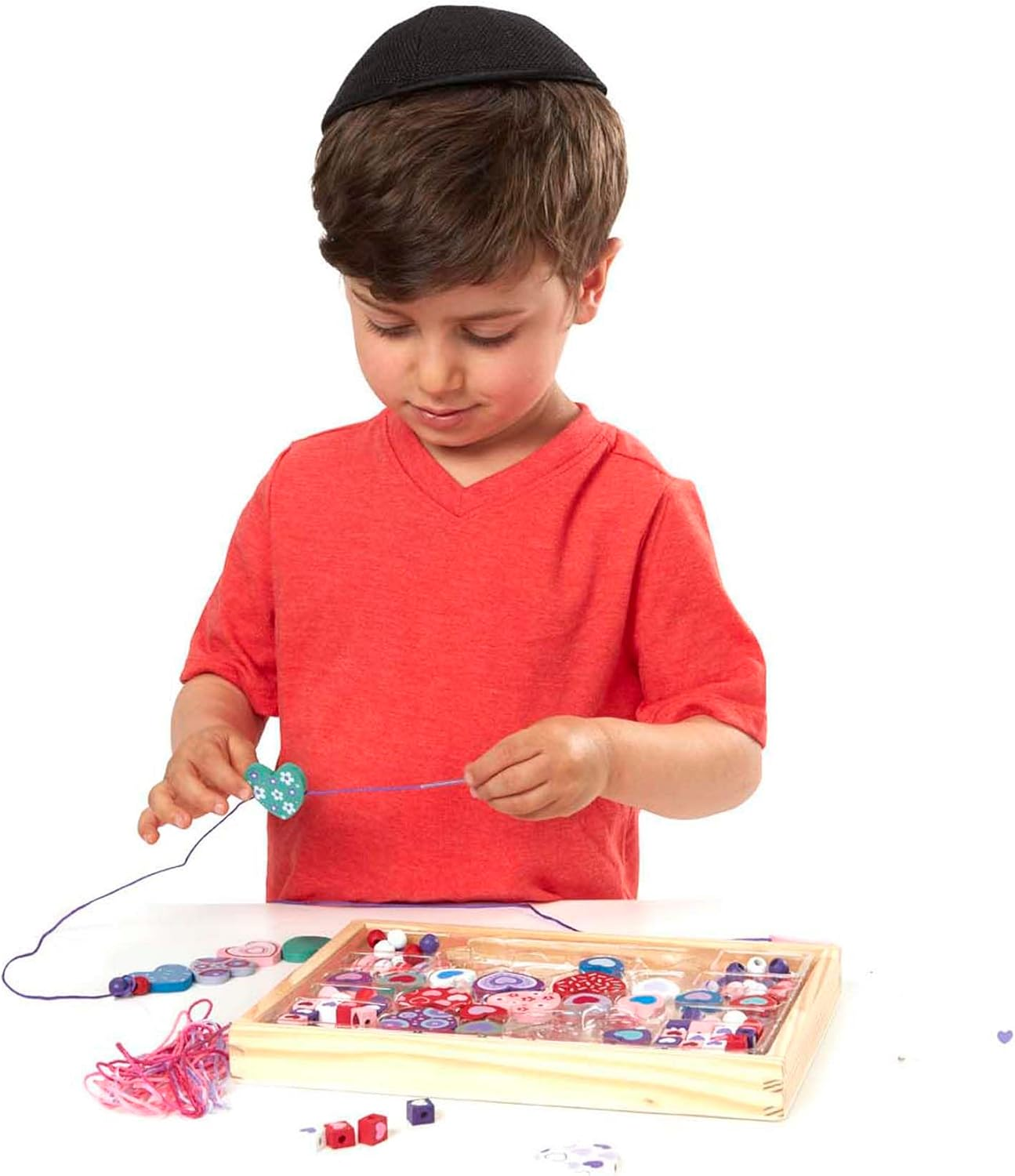 Melissa & Doug - Sweet Hearts Bead Set