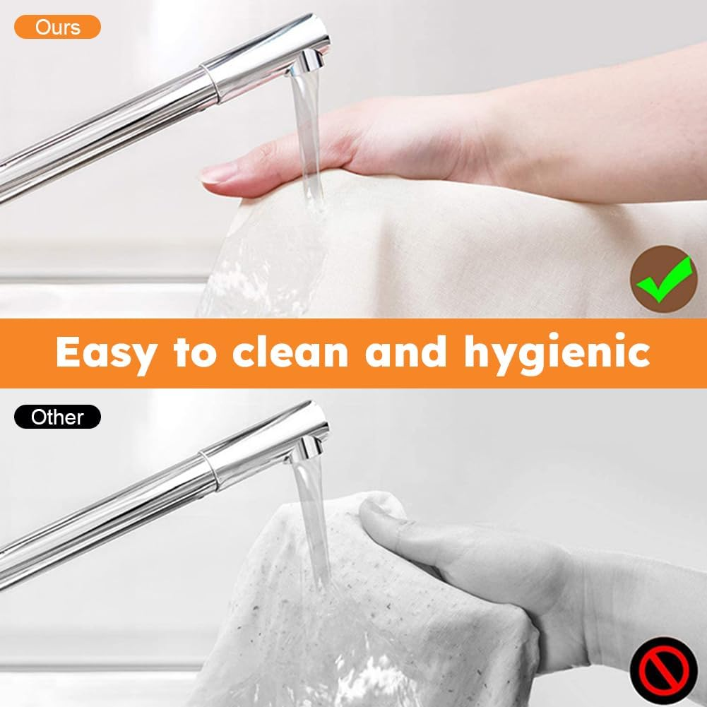 3 Pcs Cheesecloth-Grade 90,Cheese Cloth for Straining,20X20Inch Hemmed Unbleached Cheese Cloth Ultra Fine Cheesecloths for Cooking Baking Cheese Making Juicing,50X50Cm image number 5