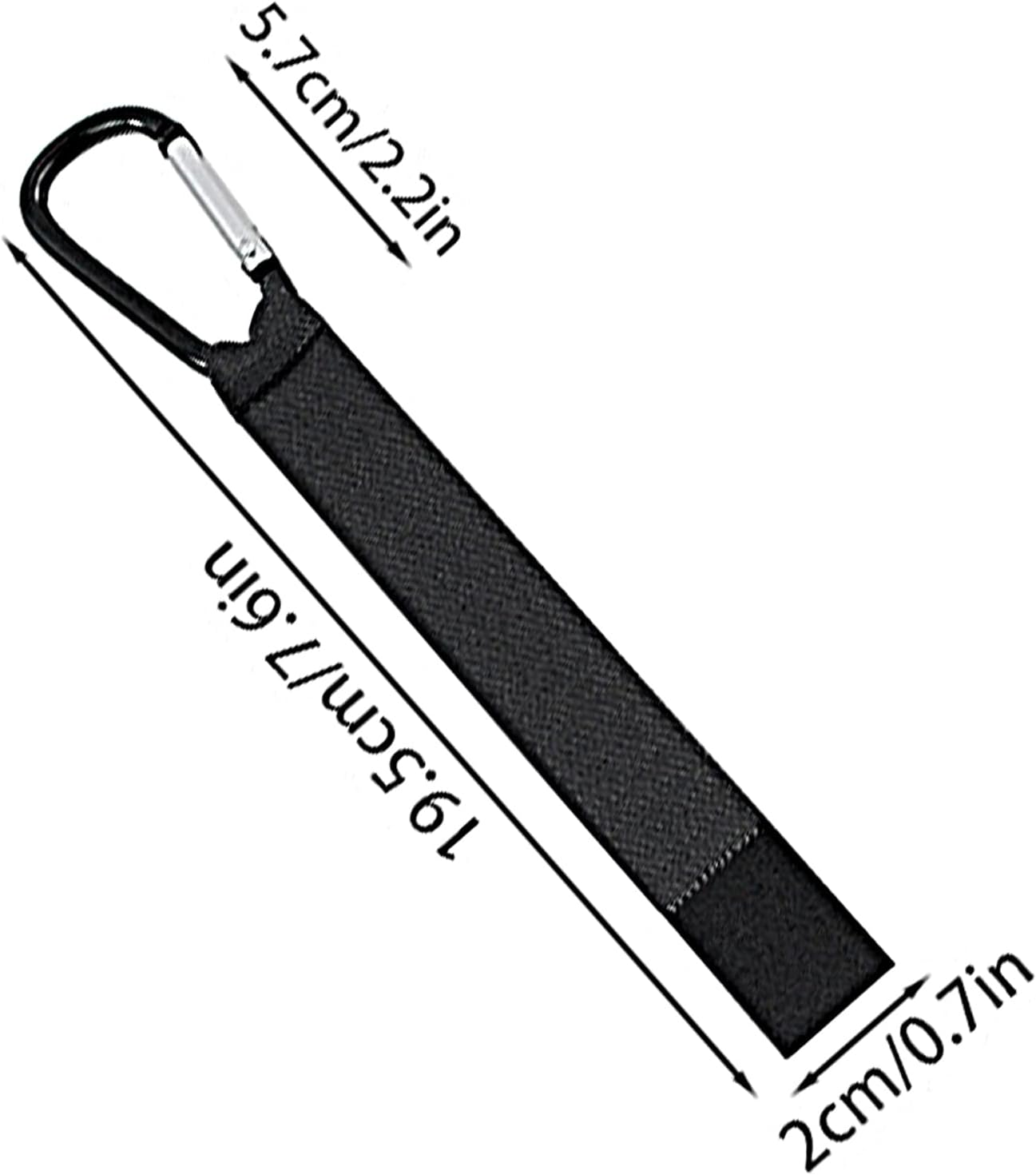 2Pcs Pram Hooks, Baby Stroller Hooks, Universal Clip Carrier Hanger for Shopping Bag and Baby Change Bag (Black)