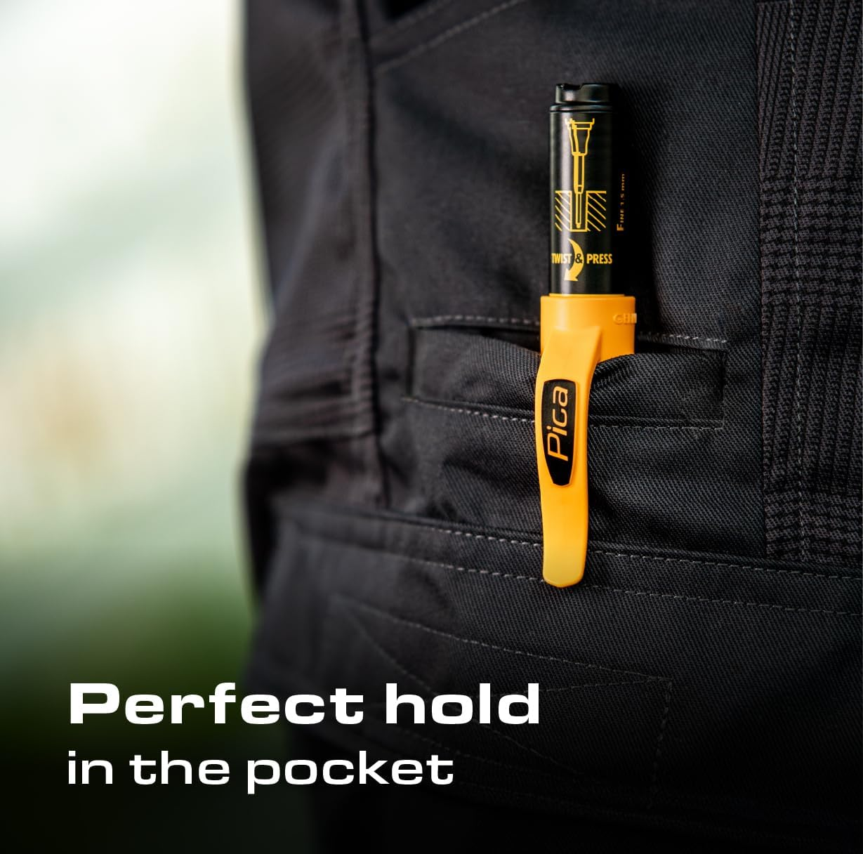 Pica Ink Deep Hole Marker, Red image number 1