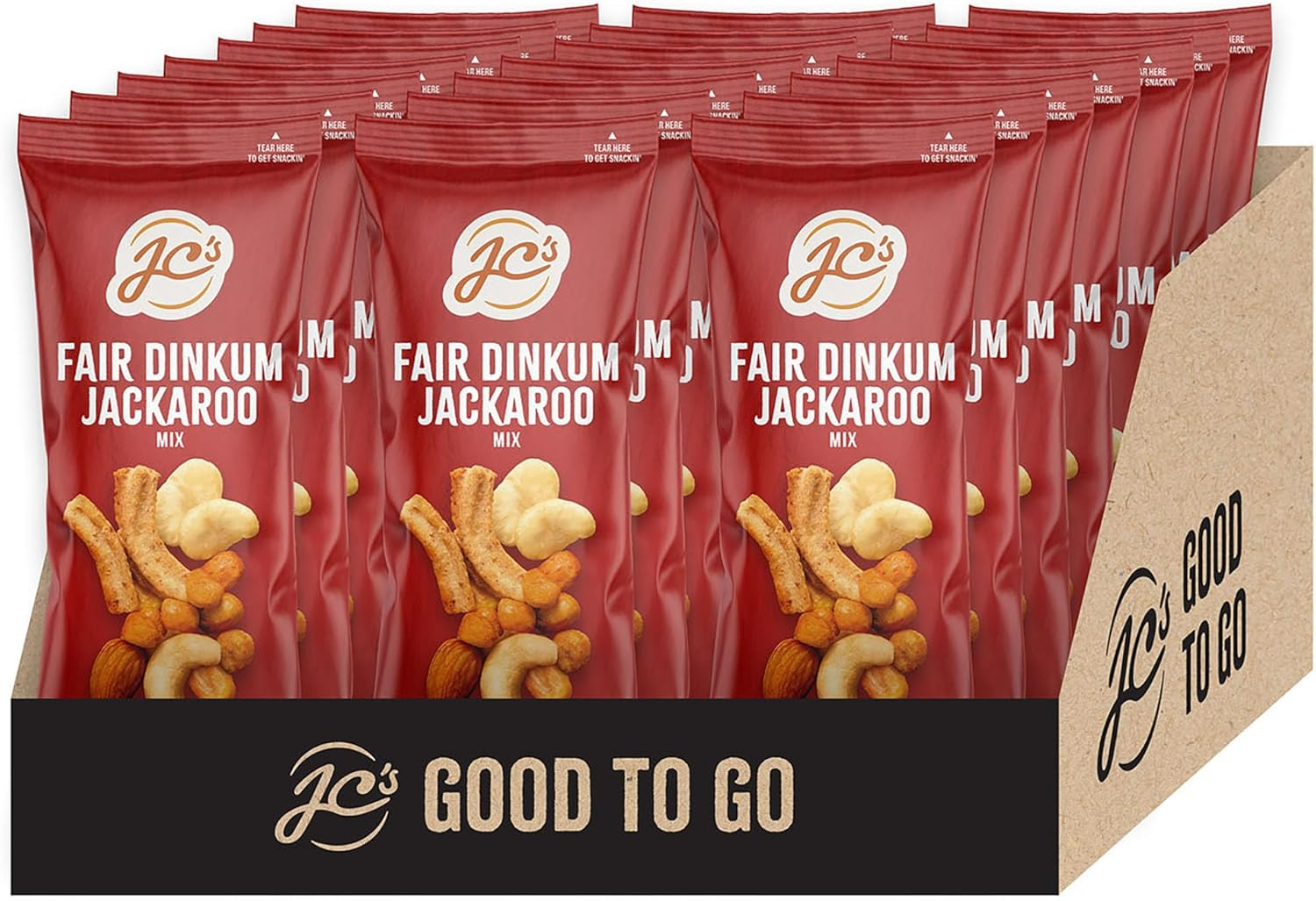 J.C.'S QUALITY FOODS Jackaroo Mix, 21 X 35G.