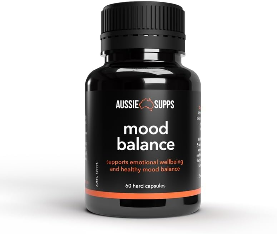Mood Balance &ndash; Supports Positive Energy, Emotional Wellbeing, and Mental Clarity with St. John&rsquo;S Wort, Rhodiola, Tyrosine, Magnesium Bisglycinate, Vitamin B6 and Vitamin D3 (60 Capsules) image number 3