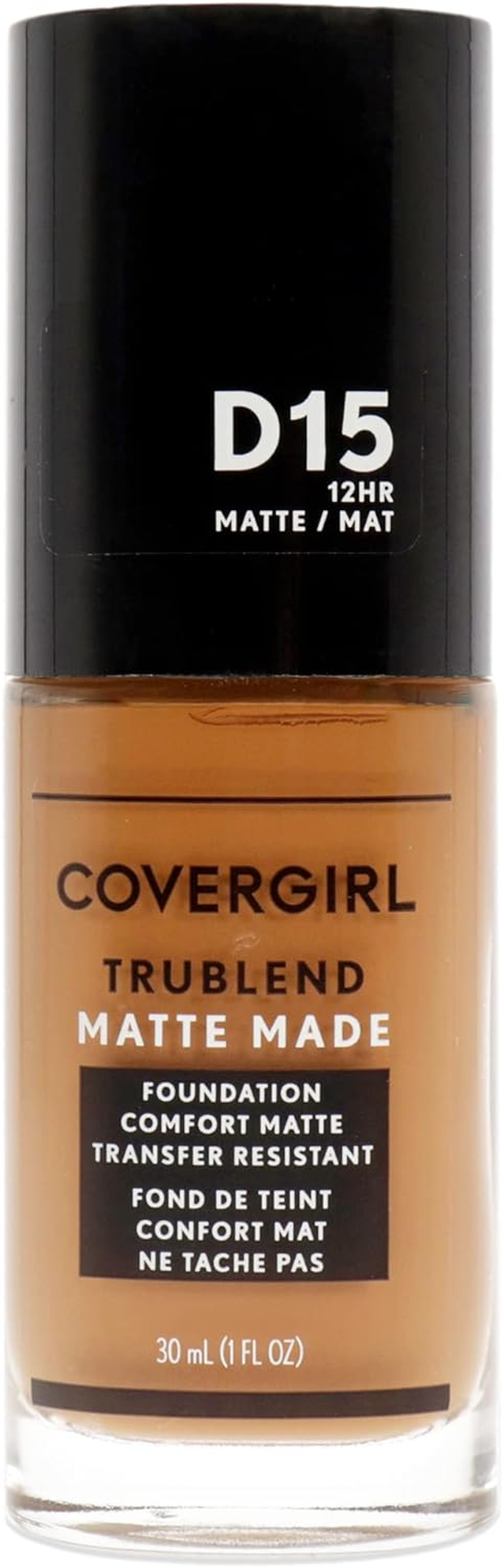 Covergirl Trublend Matte Made Liquid Foundation - M70 Sand Beige for Women 1 Oz Foundation