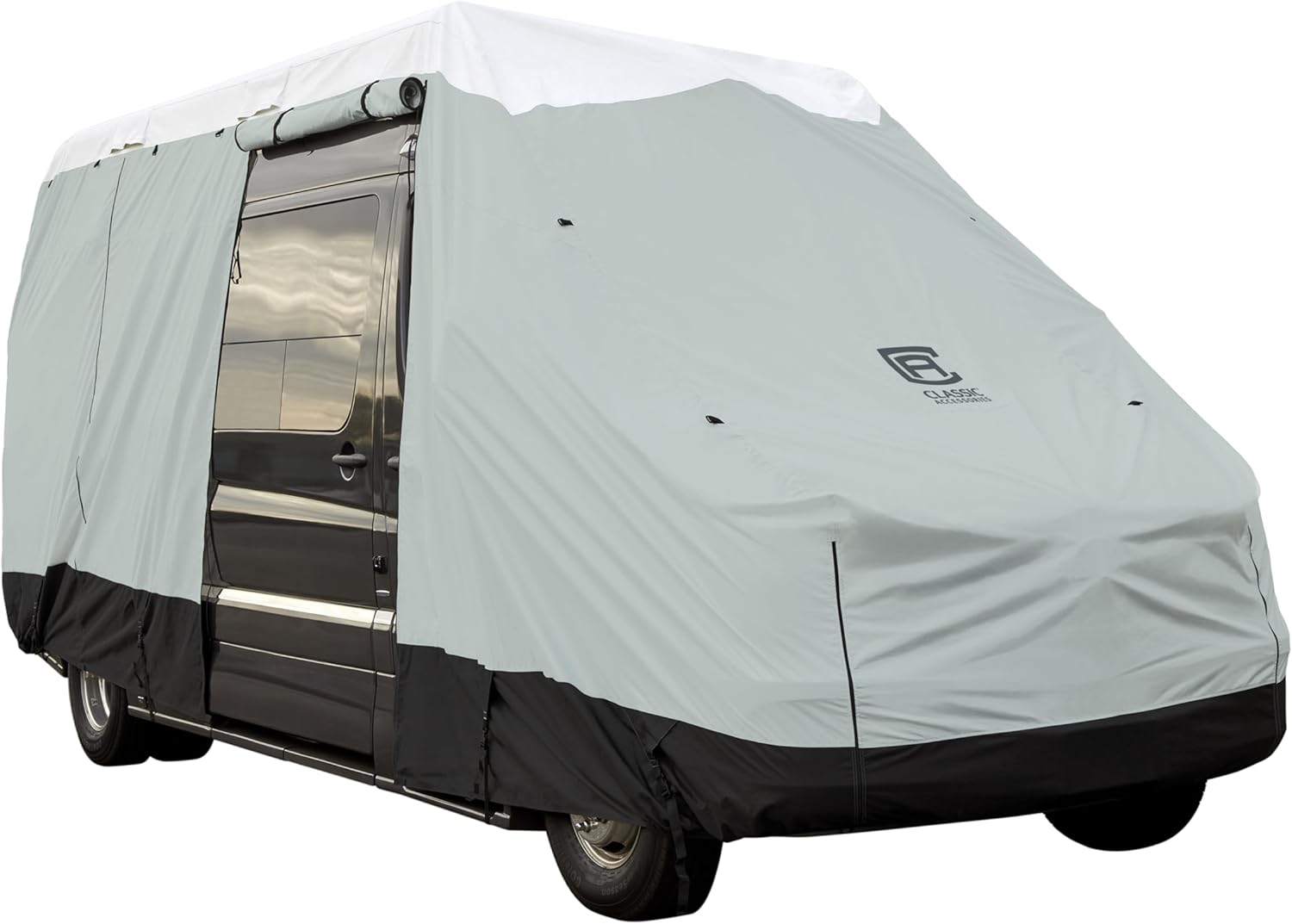 Classic Accessories RV Skyshield&trade; R-Pod Cover, 17'7"L X 78" W, (Door in Back), Model 4 image number 4
