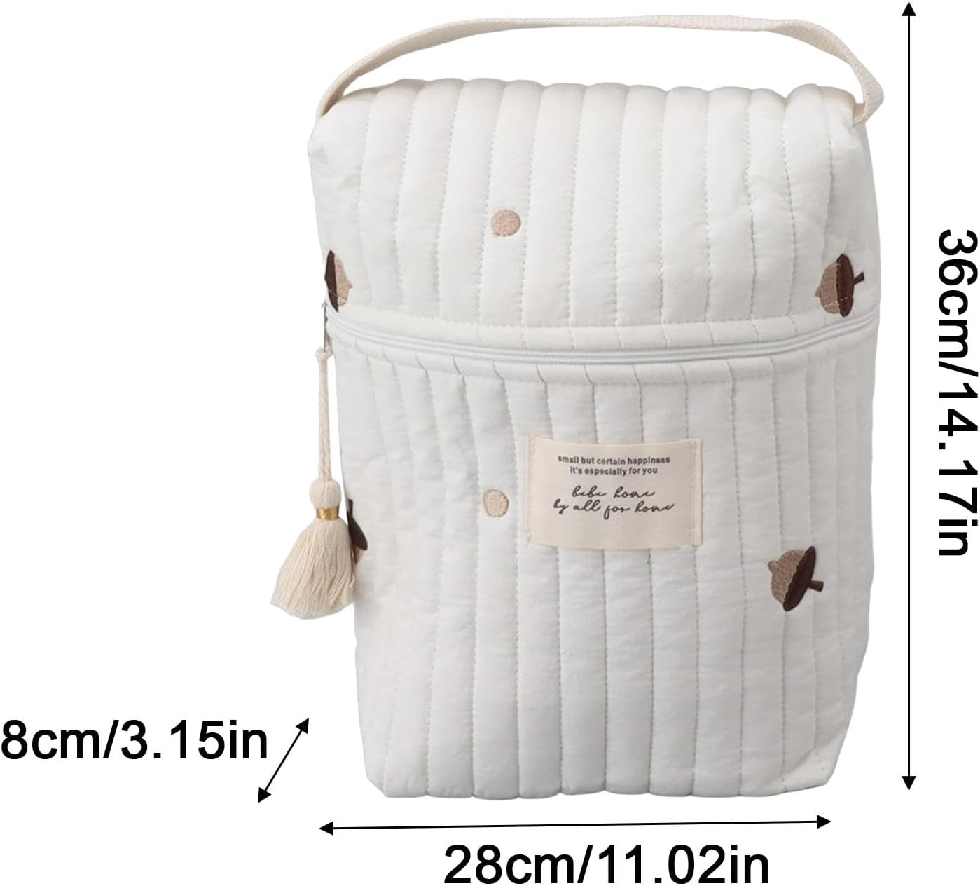 Diaper Organizer Pouch - Portable Baby Diaper Bag Organizer for Travel and Home | Diaper Organizer Pouch Multi Compartment Design, Durable and Lightweight, Easy to Carry, Perfect for Wipes, Cream, image number 4