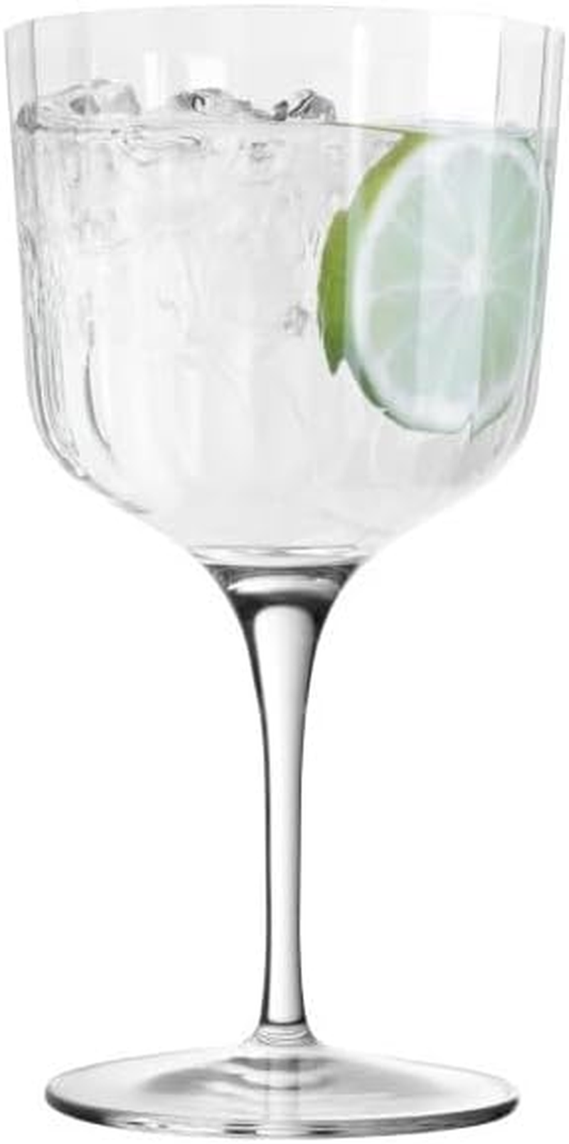 Luigi Bormioli C516 Bach Gin Glass 4-Pieces, 600 Ml Capacity, Clear, 4 Count (Pack of 1) image number 4