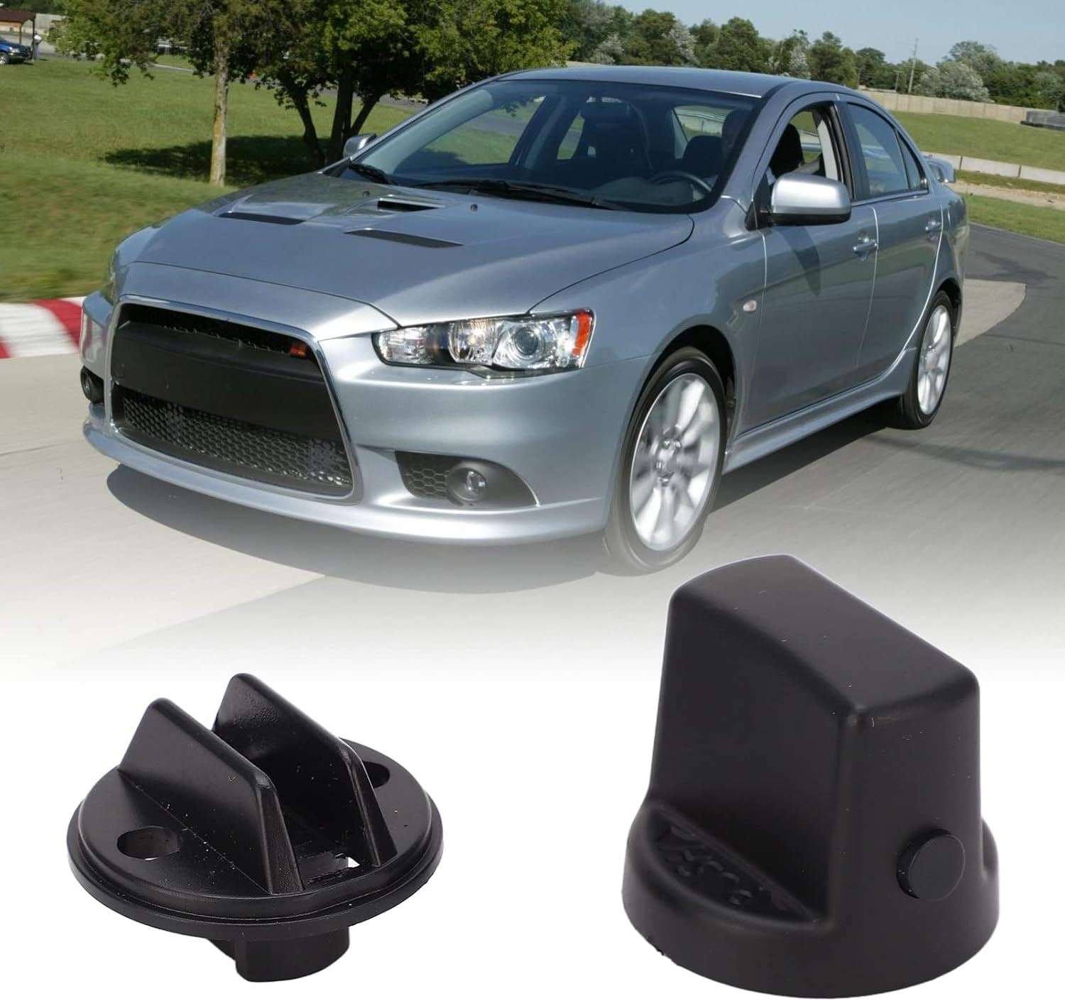 4408A167 Keyless Ignition Switch Knob, Ignition Start Switch Knob Cap and Insert for Lancer 2008‑2017, 4408A031, D6Y1 76 142, D461 66 141A 02 image number 3