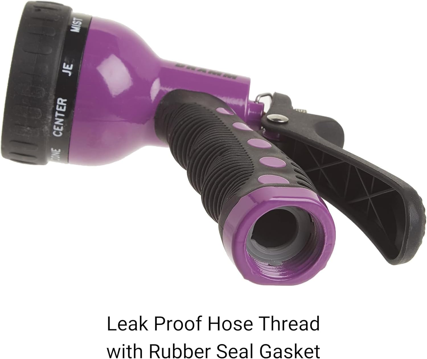 Dramm 12704 9-Pattern Revolver Spray Nozzle, Green - Berry image number 6