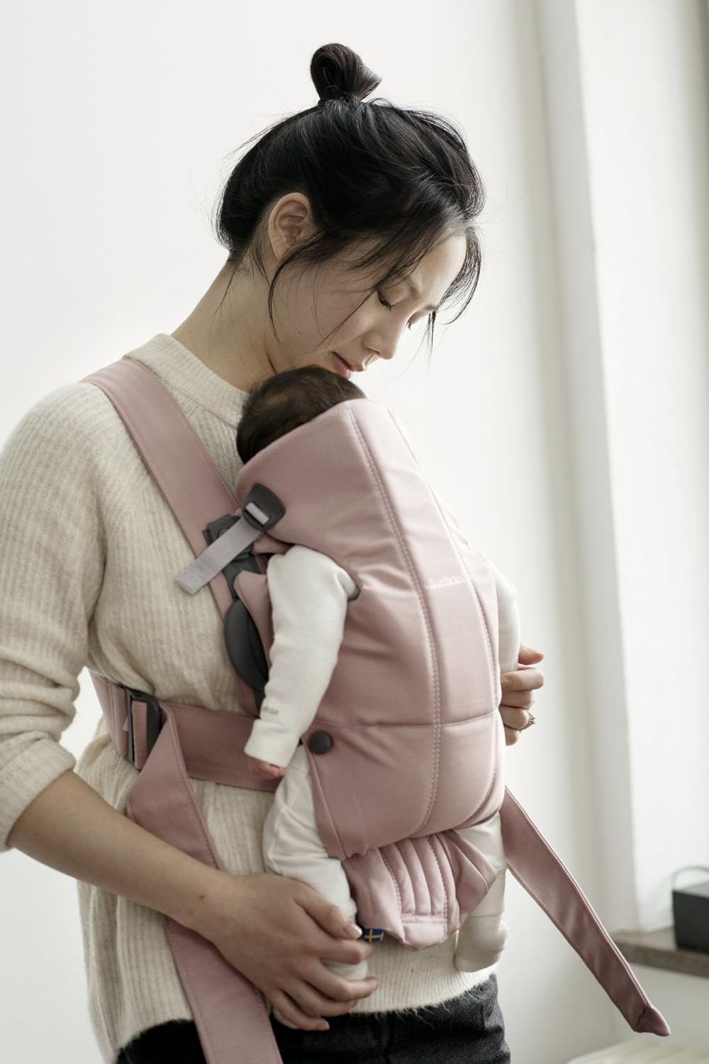 Babybj&ouml;rn 021014 Baby Carrier, Mini Dusty Pink, 1 Piece image number 1