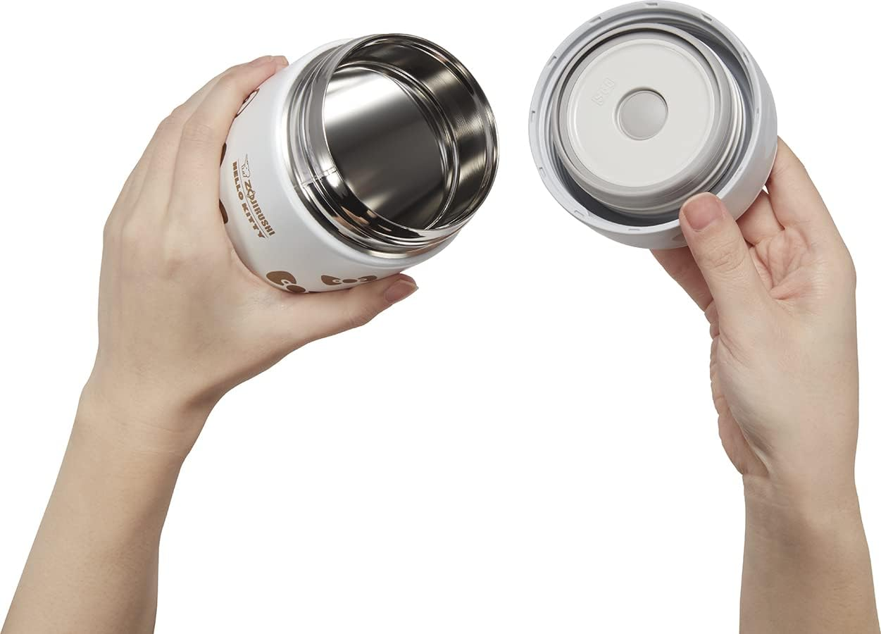 Zojirushi SW-EAE50KTWA Stainless Steel Food Jar, 17-Ounce, Hello Kitty Collection White image number 3