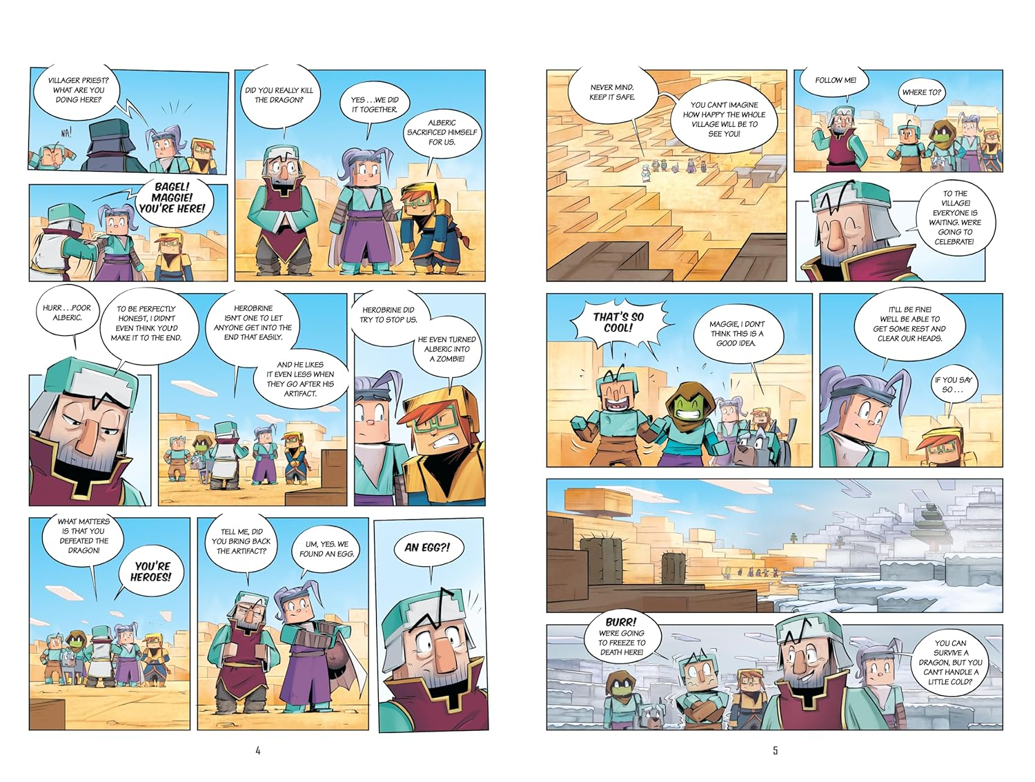 Diary of an 8-Bit Warrior Graphic Novel: Another World (Volume 3) image number 5