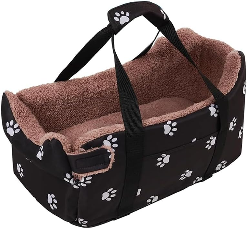 Center Console Pet Car Seat &ndash; Middle Console Booster for Dogs & Cats, Secure Travel Seat for Cars, Black image number 6