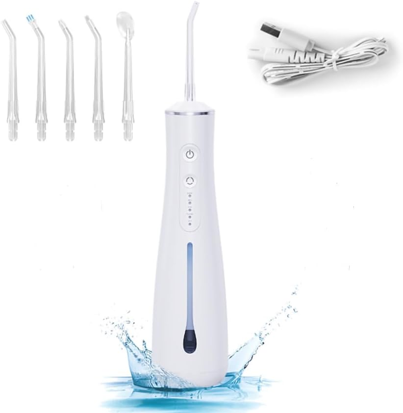 Water Flosser, Indemand Premium Quality Professional Oral Irrigator for Dental & Oral Care with 5 Tips, 4 Modes, 360&deg; Tip Rotation,300Ml Large Capacity IPX7 Waterproof image number 4