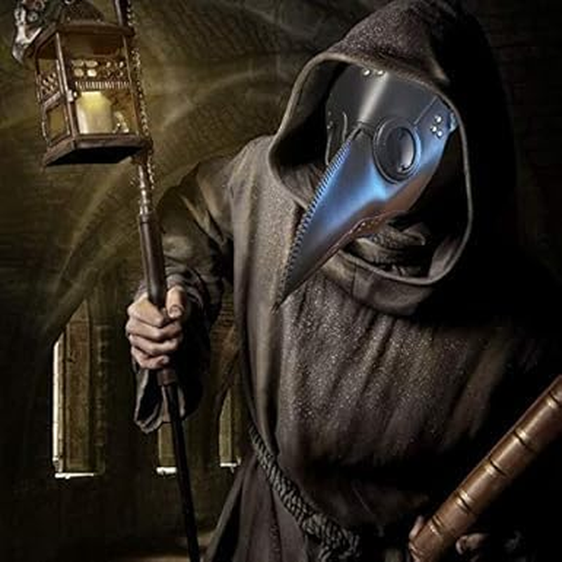 Bird Beak Mask - Latex Long Nose Cosplay Steampunk Scary Mask for Halloween Costume 1Pcs image number 6