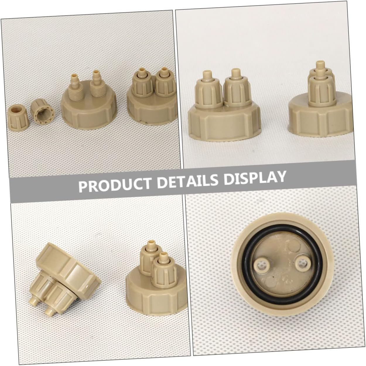 6Pcs DIY Reactor Generator Bottle Cap Reactor Bottle Caps Quick Screw Plastic Caps Difusser Plants Air Diffuser Bottle Caps Equipment Aquarium ABS Engineering Plastic Material image number 5