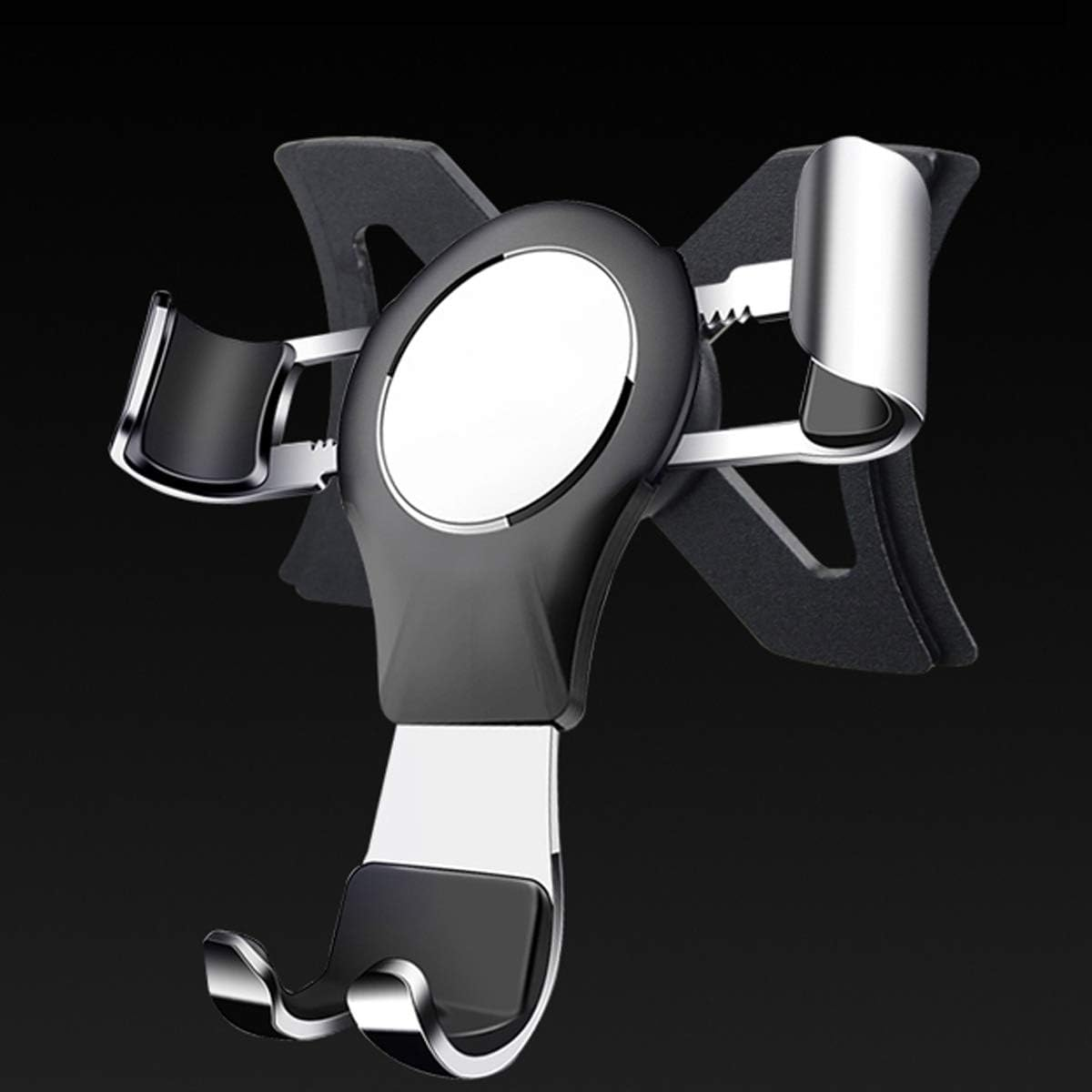 Phone Holder for Audi A3, 360&deg; Rotation Gravity Auto Lock Stable No Jitter Easy Mount Aluminum Alloy Vehicle Mobile Phone Stand Mount for Audi A3 / S3 2014-2019 image number 5