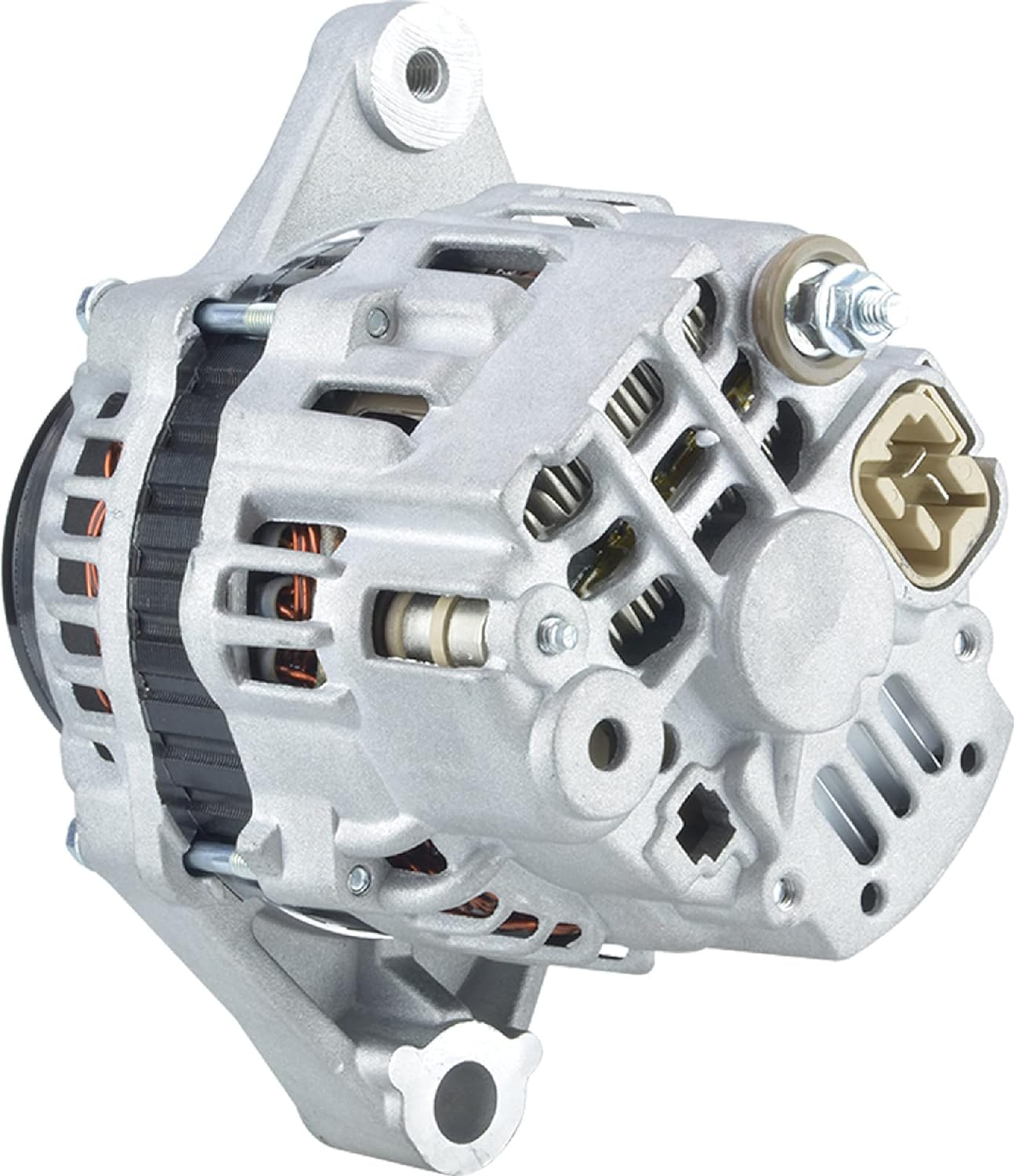 New Alternator Compatible With/Replacement for Kubota M7040F, M7040DT, M7040HD image number 1