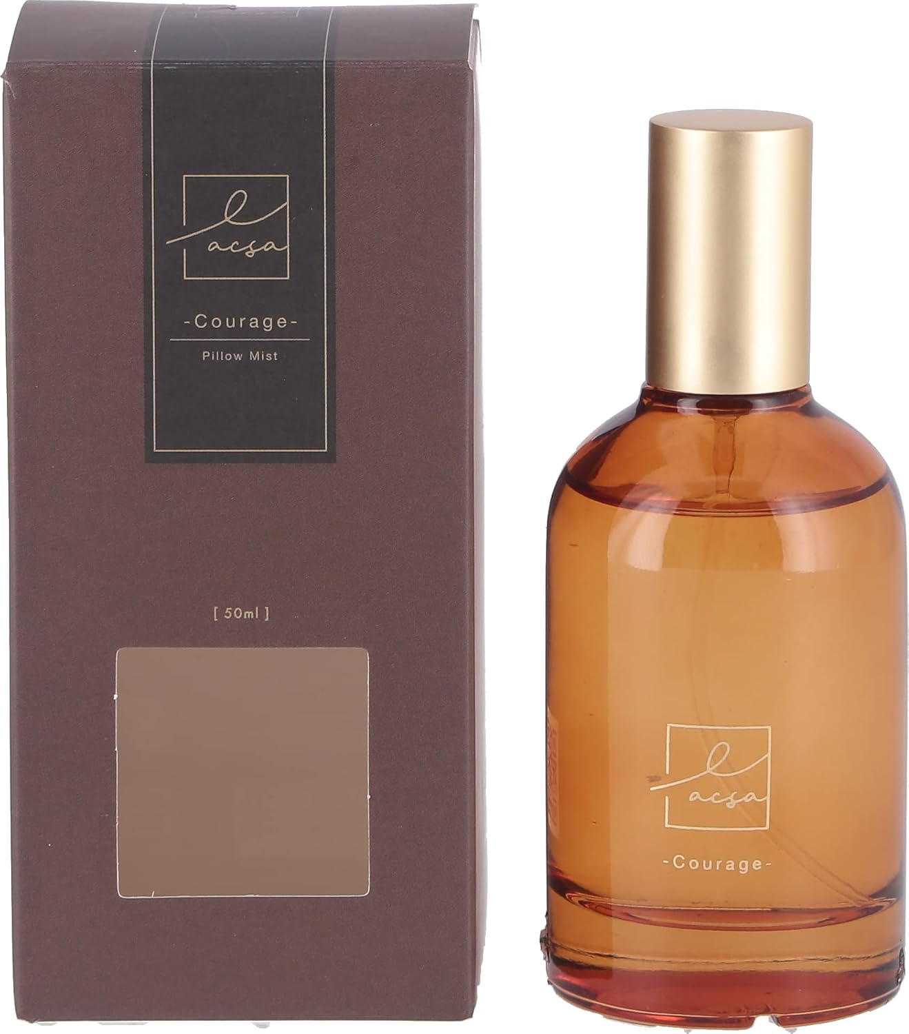 Fuji Boeki 28070 Aroma Spray, Pillow Mist, 1.7 Fl Oz (50 Ml), Room Fragrance, Apple & Peony & Lily Scent, Courage LACSA