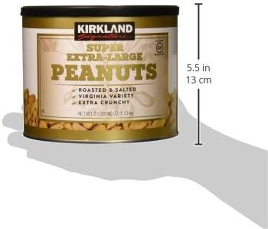 Kirkland Signature Nuts, Super XL VA Peanuts, 40 Ounce (Pack of 2) image number 3