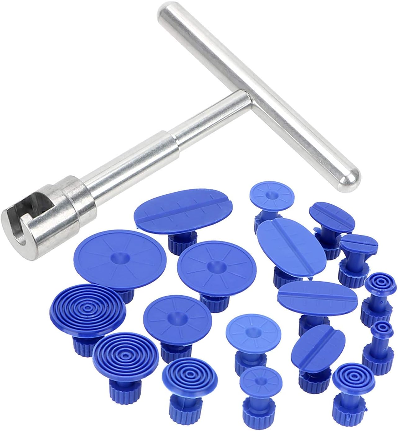 Bxuxjar Car Dent Puller Repair Tool - Car Dent Repair Kit Sheet Hail Pit Sagging Repair Tools Plastic Suction Cup Universal image number 3