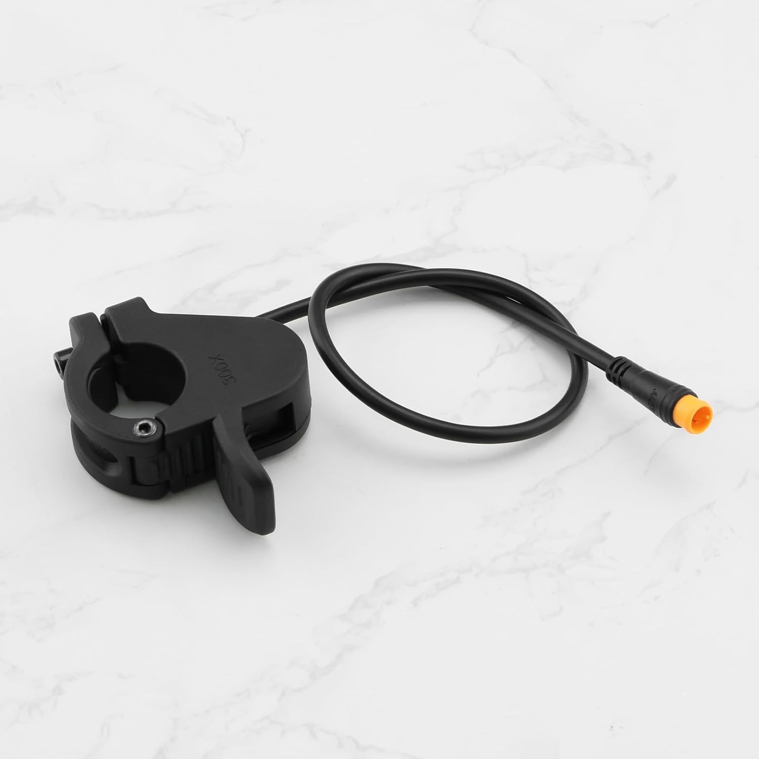 Emsea 1PC Electric Bicycle 300X Waterproof Connector Speed Control Finger Throttle Accelerator Line Length 30Cm 24V 36V 48V 60V 72V Voltage for 22Mm Handlebars