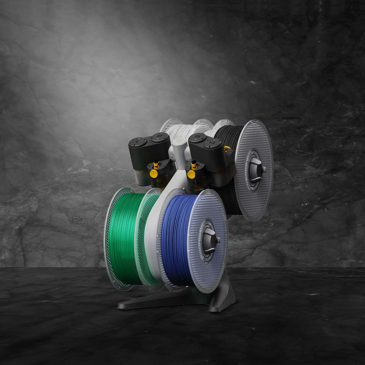 Bambu Lab AMS Lite-Automatic Material System, Multi-Color/Multi-Material Capability, Auto Filament Backup&Worry-Free Printing, RFID Filament Sync, Compatible with Bambu Lab A1 Series 3D Printer