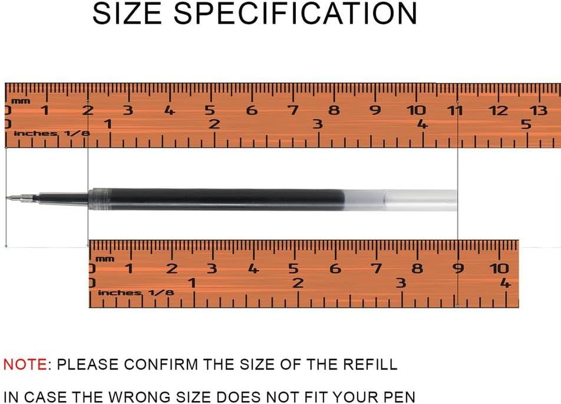 Gel Ink Pen Refills G1001 (24 Black) image number 1