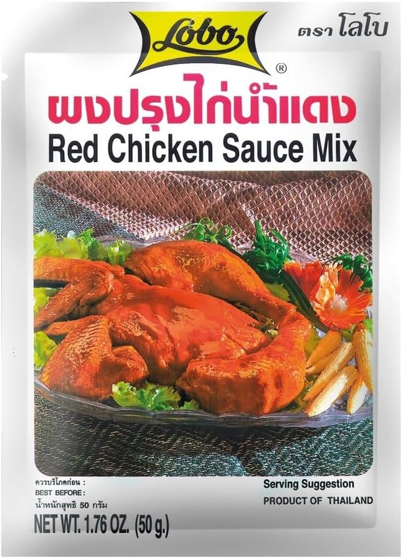 Lobo Red Chicken Sauce Mix 50 G image number 2