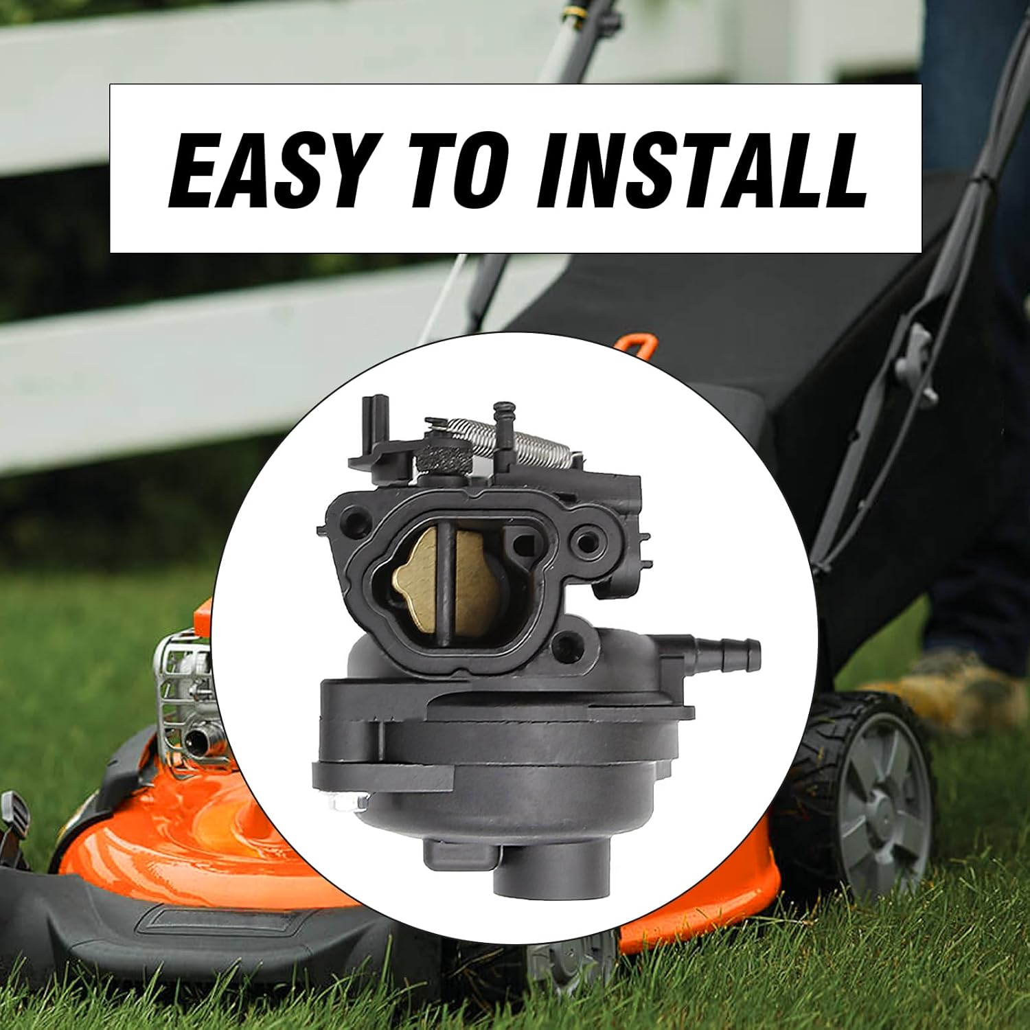 799584 Carburetor Carb Replacement for Brig-G Stratton TB110 09P702 103M02 550EX 625EX 675EX 725EXI, Replace 799583 592361 594057 594058 594529 image number 1