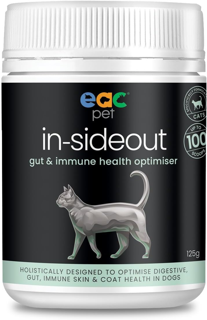 EAC Animal Care In-Sideout Gut and Immune Health Optimiser for Cat 125 G