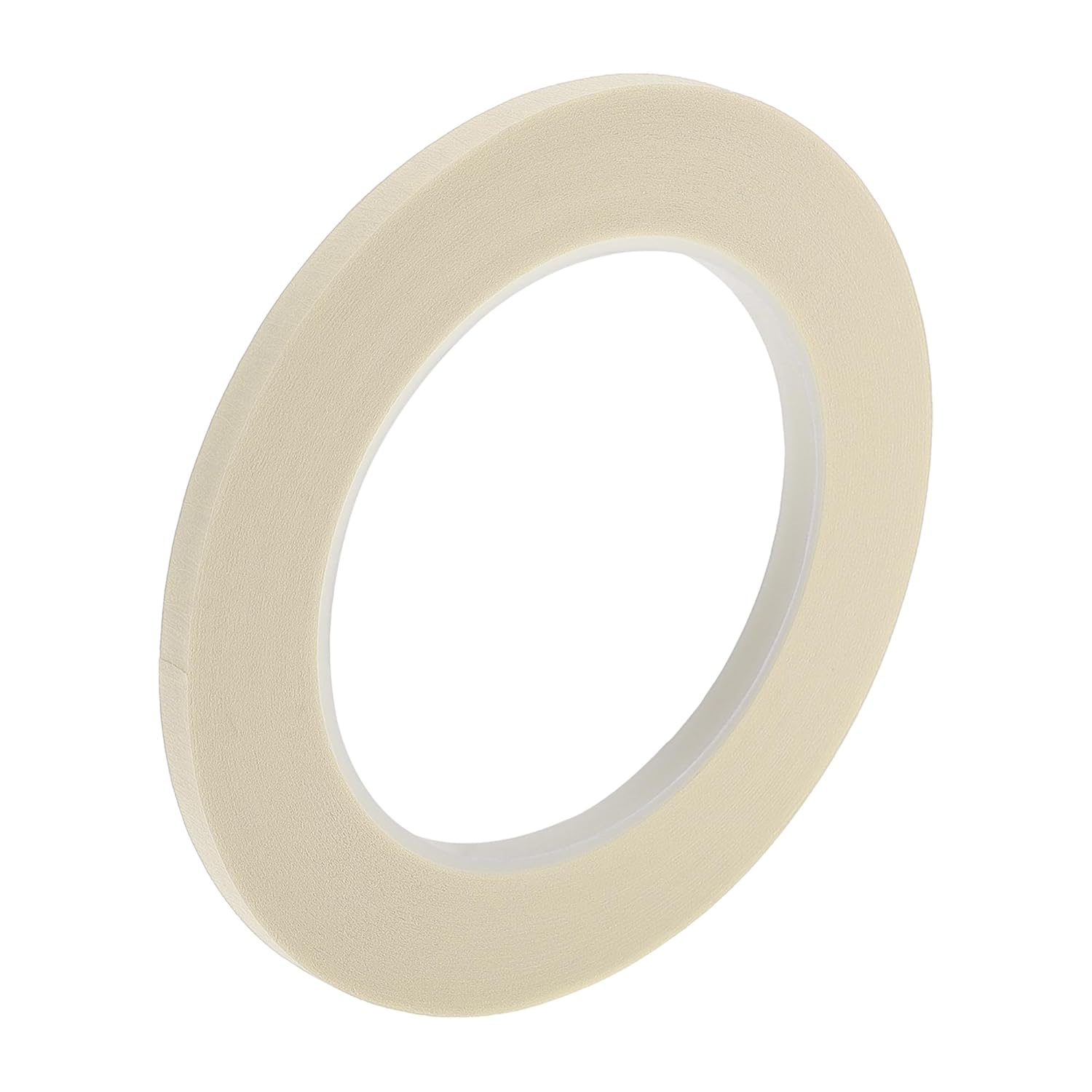 X AUTOHAUX Masking Tape, 0.2 Inches X 32.8 Yards DIY Car Auto Paint Painters Tape White, 1 Pc image number 1