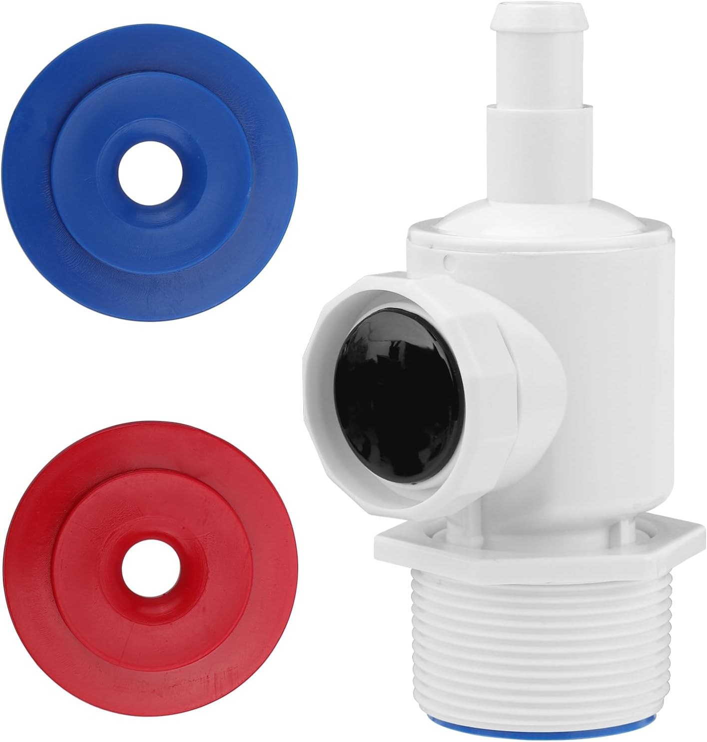 Gosknor 9-100-9002 Pressure Release Valve Replacement for Polaris, Wall Fitting Connector Quick Disconnect Device Pressure Release Valve Compatible with Polaris 180 280 380 Pool Cleaner Parts image number 1