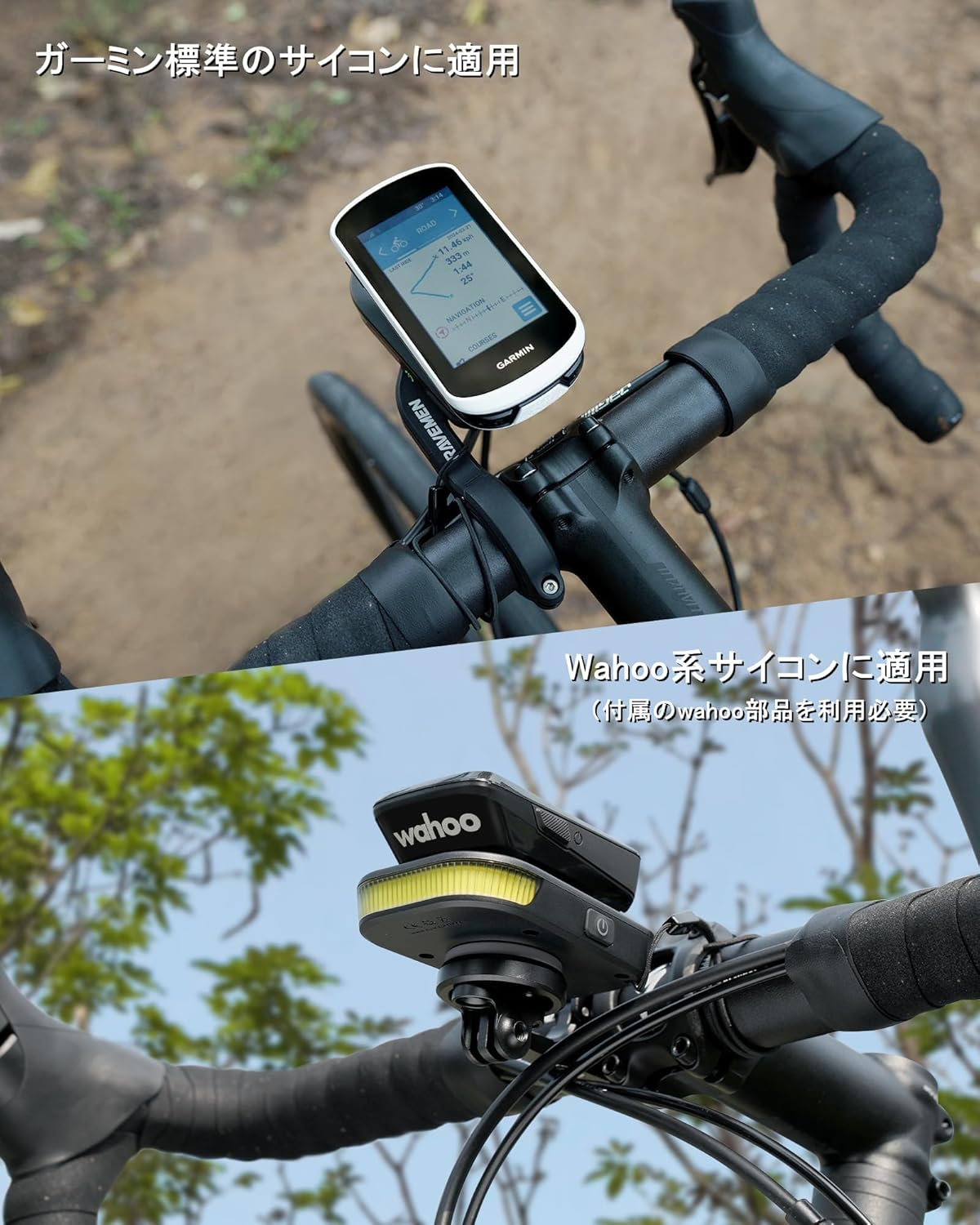 RAVEMEN FR300 Front Light,Bicycle Light,Road Bike Light,Ipx6 Cyclocomputers Light,300 Lumens, Bike Computer Charging,Auto On-Off,Usb-C Charging,For Gar-Min/Xoss/Coospo/Wahoo Cycle Computer image number 1