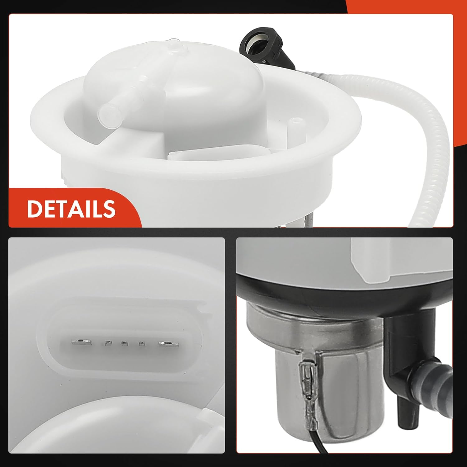 A-Premium Tank Fuel Filter Compatible with Audi B8 Series Q5 2009 2010 2011 2012, 2.0L 3.0L 3.2L, In-Tank, Replace# 8R0919679C image number 4