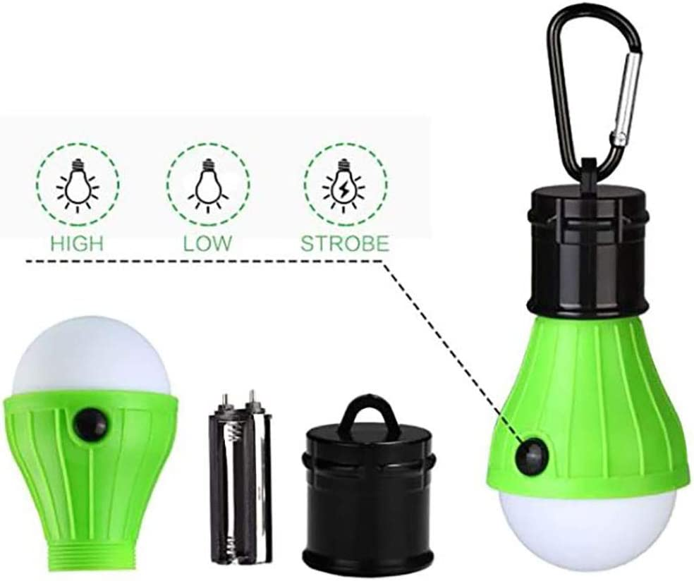 Dawntrees Tent Light, Camping Light, Camping Tent Portable LED Lights, Battery-Powered Emergency Lights, Hurricane Lights, Blackout Lights, Hook Lights, Used for Hurricane Emergency Backpack Hiking.&hellip; image number 5