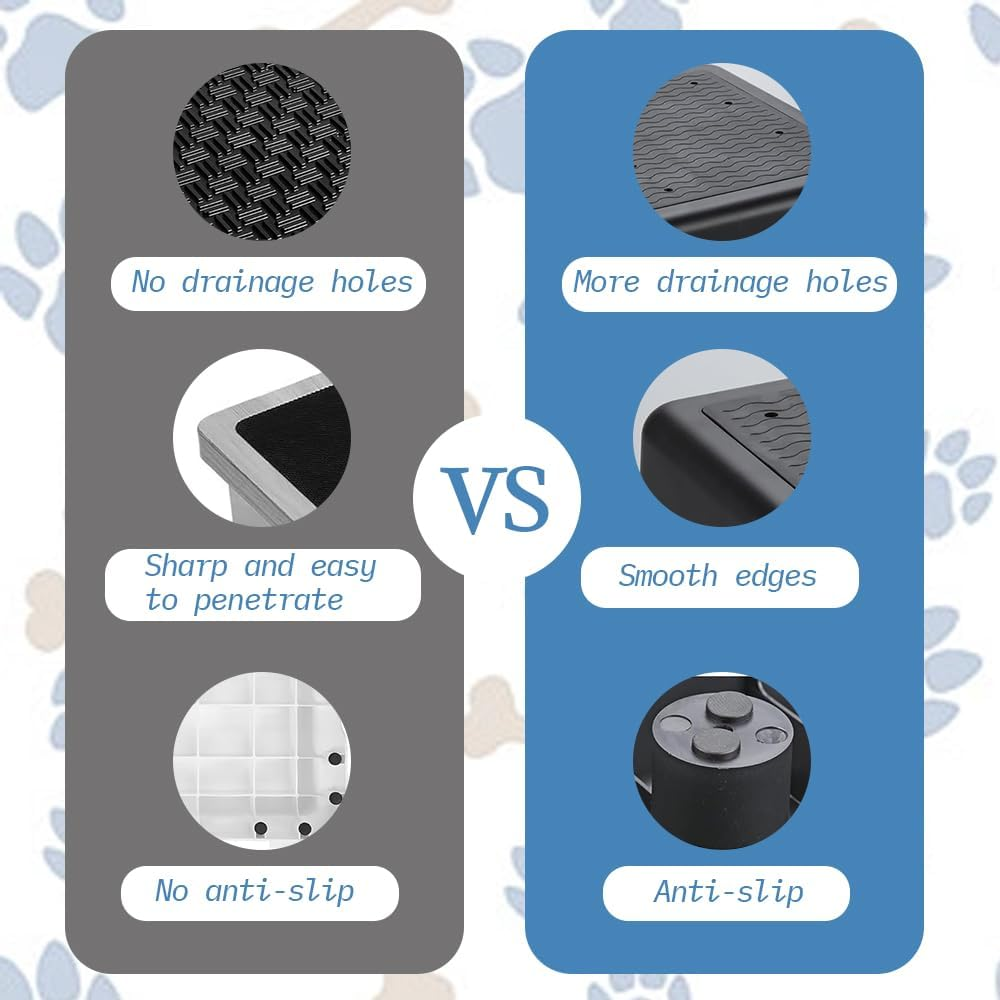 Non-Slip Dog Training Board, Dog Platform for Training, Stool Step Ladder, Stackable Plastic Dog Training Table, Dog Training Equipment for Small and Medium Dogs (Black) image number 5