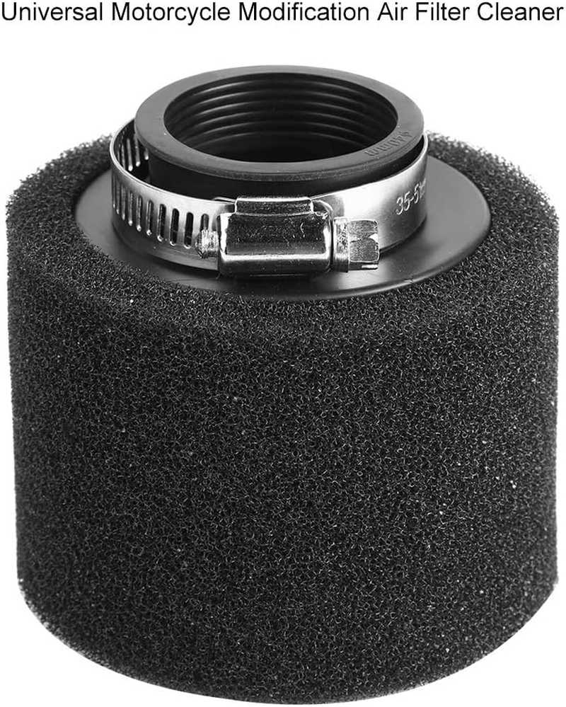 Universal Motorcycle Modification Air Filter Cleaner,Aluminium Black Air Intake Filter for 50Cc/110Cc/125Cc/140Cc/150Cc/160Cc(45Mm) image number 1